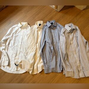 Jos. A. Bank Men’s Dress Shirt Lot of 4 Size 16/35
